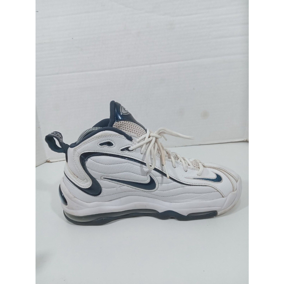 Nike Mens Air Total Max Uptempo Men 9 White Navy Shoes Sneakers SCZ2198-100 - Picture 13 of 16